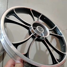 电动车前铝轮 16*2.125前铝轮 各种款式的铝轮 电动车配件 高品质